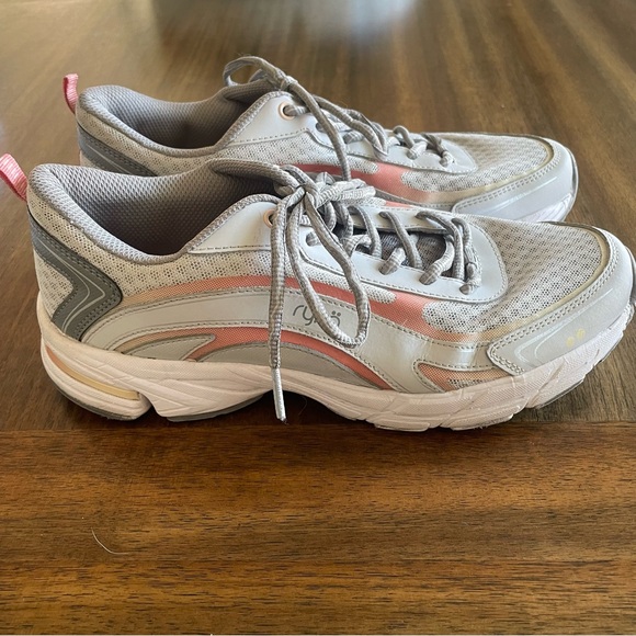 Ryka Inspire, Athletic Walking Sneaker Shoe, Gray Peach, Women’s size 9M - Picture 9 of 9